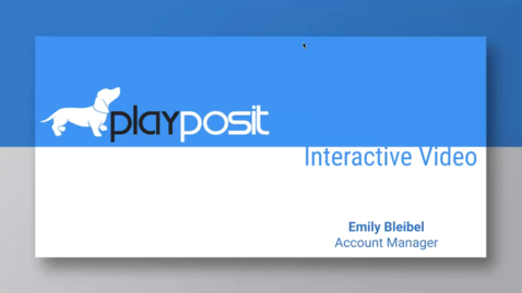 Thumbnail for Introduction to PlayPosit