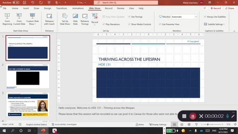 Thumbnail for HDE 131 Lecture 1.1 &amp; 1.2  - June 21st 2022, 12:32:05 pm