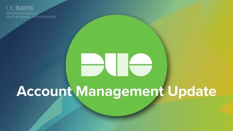 Thumbnail for Duo Central Interface Update