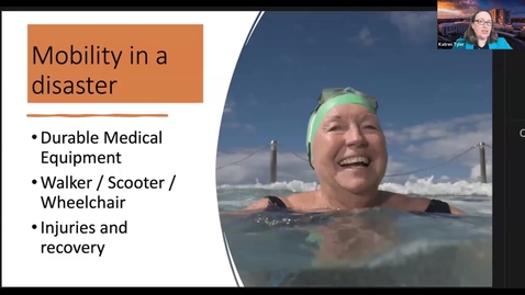 Thumbnail for Feb 24, 2024 Floods, Fires, Earthquakes- Disaster Preparedness for Older Adults