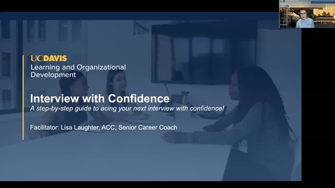Thumbnail for 2025 Career Development Workshop Series - Interview with Confidence