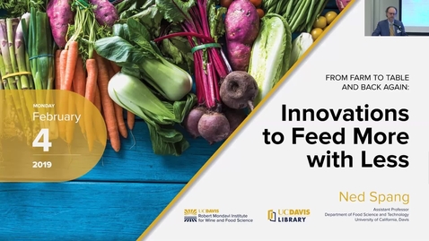 Thumbnail for Chellie Pingree &amp; Edward Spang // Savor: From Farm to Table and Back Again, February 4, 2019