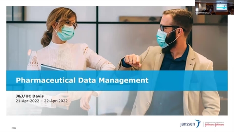 Thumbnail for entry Pharmaceutical Data Management Workshop (Part 1 of 2) 4-21-22