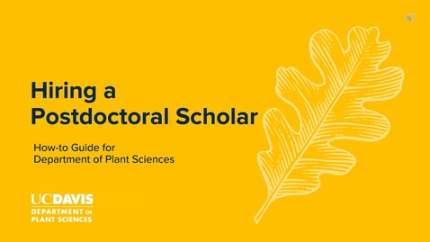Thumbnail for How to Hire Postdocs