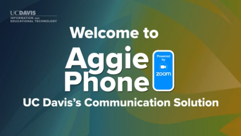 Thumbnail for entry Introducing Aggie Phone, Powered by Zoom