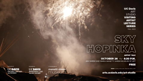 Thumbnail for Sky Hopinka | Artist Talk 