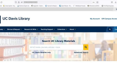 Thumbnail for Database_Searching__Using_Web_of_Science.mp4