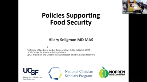 Thumbnail for Dr. Hilary Seligman, IGN Seminar 4.13.22