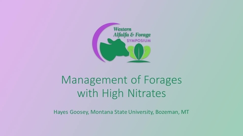 Thumbnail for entry Session8_Goosey_Management_High_Nitrates