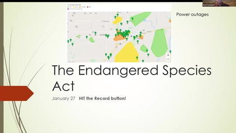 Thumbnail for ESP170 Jan 27 L7 Endangered Species Part 2