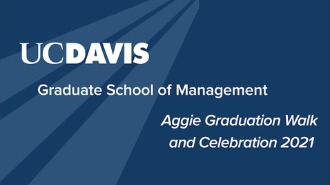 Thumbnail for 2021 GSM Grad Walk AM June 11, 2021
