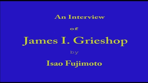 Thumbnail for James Grieshop