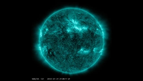 Thumbnail for Solar Dynamics Observatory flare