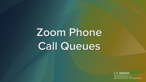 Thumbnail for Zoom Phone Call Queues Tutorial