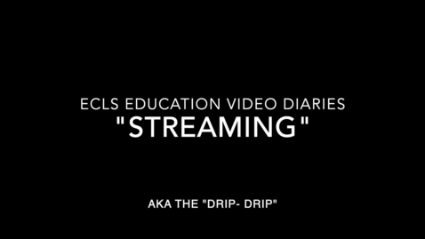 Thumbnail for ECLS Streaming Process