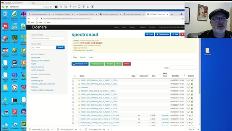 Thumbnail for Spectronaut Opening Data and  Working with the Tree View