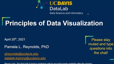 Thumbnail for Principles of Data Visualization - 2021-04-20