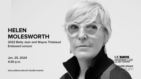 Thumbnail for Helen Molesworth | Curator Talk