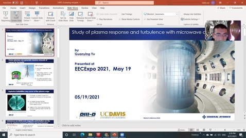 Thumbnail for entry Electron Cyclotron Radiation modeling in the plasma