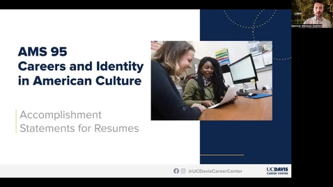 Thumbnail for AMS 95 ICA Accomplishment Statements