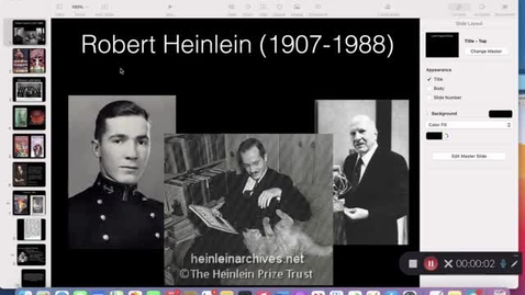Thumbnail for entry His 147 A, Section 2: Robert Heinlein