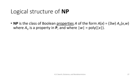 Thumbnail for entry ECS 220 2b:4.3-4 logical structure of NP and coNP