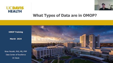 Thumbnail for OMOP 5 -- What Data Are in OMOP