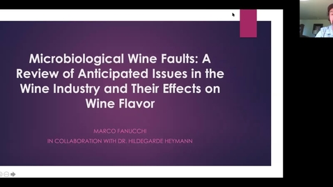 Thumbnail for entry VEN290  - Microbiological Wine Faults