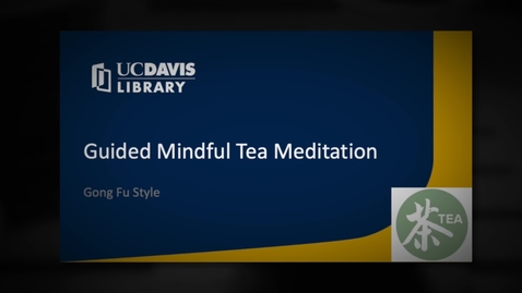 Thumbnail for Mindfulness Tea Meditation with Gong Fu Teaware
