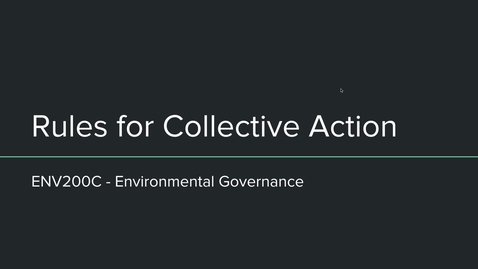 Thumbnail for env200c rules for collective action