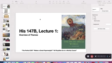 Thumbnail for entry His 147B Lecture 1: Overview
