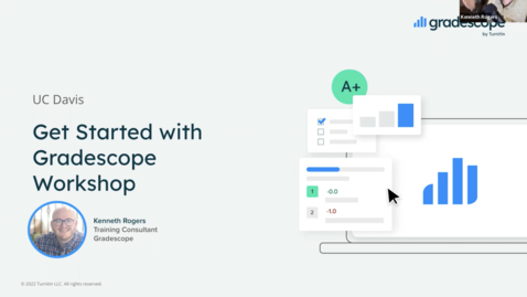 Thumbnail for Gradescope for New Users (for the Ed Tech Spotlight Series)