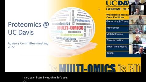 Thumbnail for Proteomics Advisory committee meeting Feb 2 2022