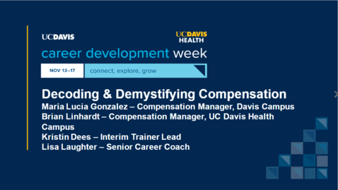 Thumbnail for entry Decoding and Demystifying Compensation 11_15_23