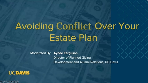 Thumbnail for Avoiding Conflict Over Your Estate Plan