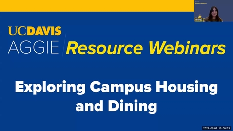 Thumbnail for Exploring Campus Housing and Dining
