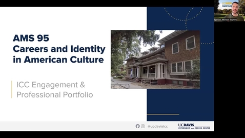 Thumbnail for ICC Engagement and Professional Portfolio AMS 95