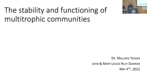 Thumbnail for Bodega Marine Laboratory Seminar Series: Dr. Mallarie Yeager