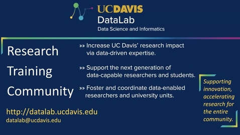 Thumbnail for Model Validation for Applied Data Science -- 2021-11-19