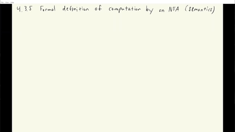Thumbnail for entry ECS 120 2c:5 formal definition of NFA semantics
