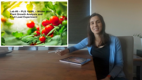 Thumbnail for PLS100BL Lab 5: Plant Growth Analysis and Fruit Load