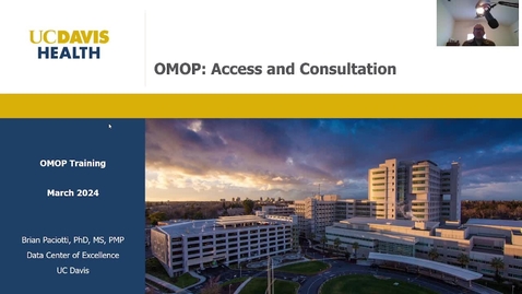 Thumbnail for OMOP 11 -- Getting OMOP Access