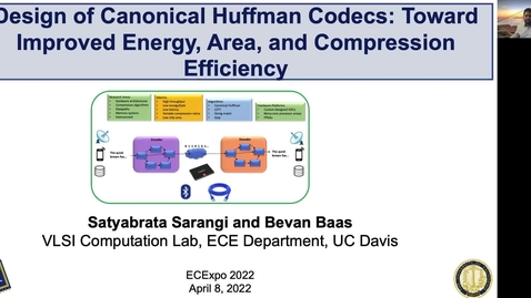 Thumbnail for entry Design of Canonical Huffman Codecs: Toward Improved Energy, Area, and Compression Efficiency