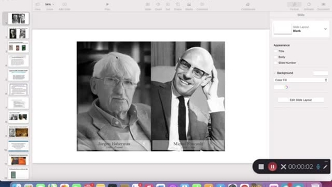 Thumbnail for entry His 147C: Foucault, Habermas and the Enlightenment Project of Reason, Part 1