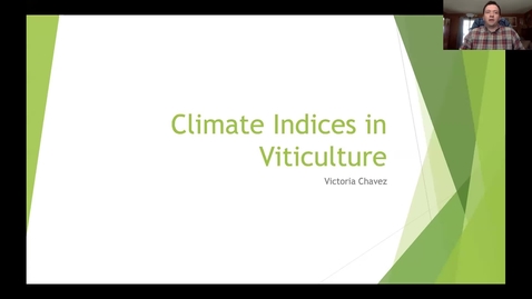 Thumbnail for VEN290  - Temperature Indices in Viticulture