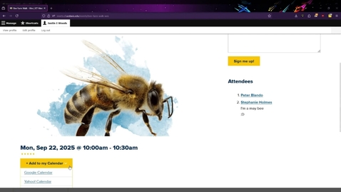Thumbnail for IET MEETS - How to create an event