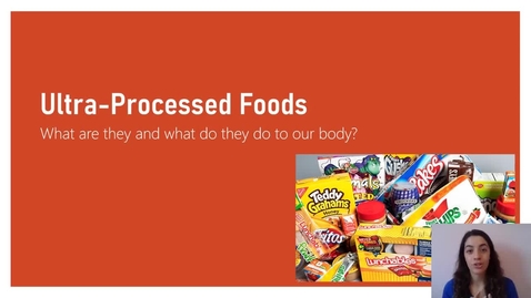 Thumbnail for Ultraprocessed foods