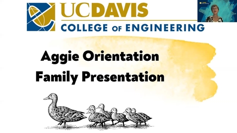 Thumbnail for Parent Orientation Webinar 2021