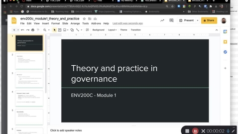 Thumbnail for ENV200C - Theory and Practice