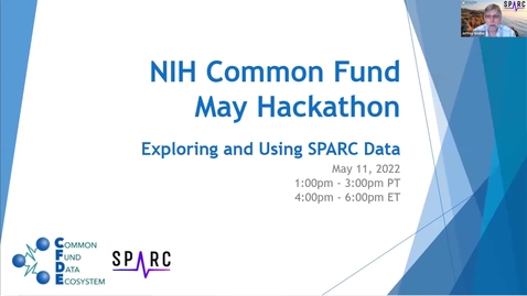 Thumbnail for entry CFDE May Hackathon - SPARC Exploration